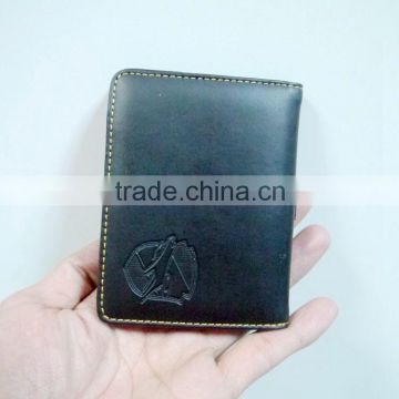 2016 wholesale card holder men's leather card holder business card holder with window