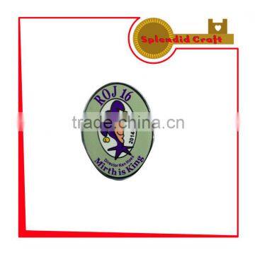 High quality silkscreen print lapel pins