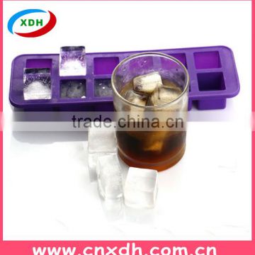 FDA Approval Promotional Non- toxic Eco-friendly Sillicone Ice Cube Tray