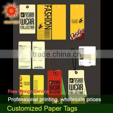 paper hang tags for clothing