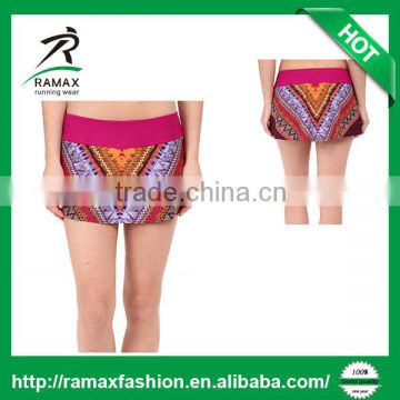 Ramax Custom Ladies Sports Swim Sexy Shorts Skirts