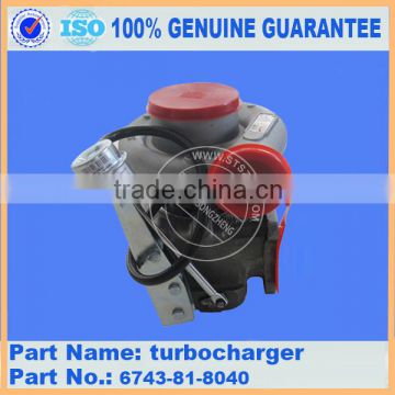 genuine turbocharger 6743-81-8040 for PC350-7