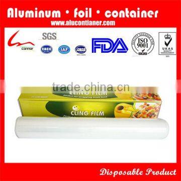 PE Plastic Cling Film For Food Warp