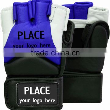 MMA Gloves Leather Cowhide