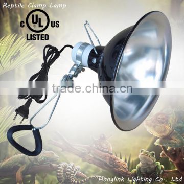 UL CUL CE 8.5" 150W max for terrarium reptile clip lamp