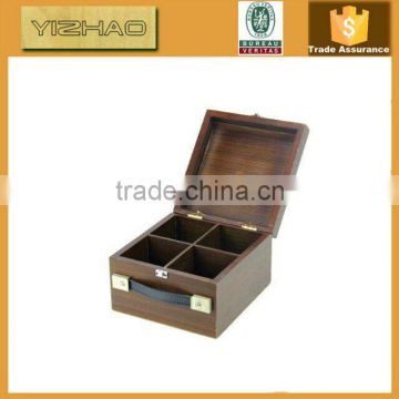 Chinese wholesale for Wooden tea boxes wholesale,wooden tea box printing gold