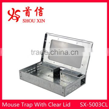 Humane pest control mouse sensitive trap box for rodent mice rat SX-5003CL