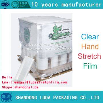 Advanced transparent LLDPE tray plastic protective stretch film roll