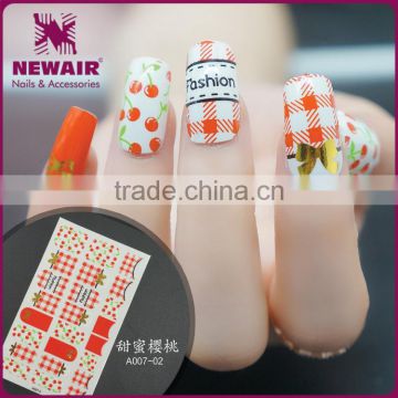 wholesale new style fashion adhensive nail art stickers