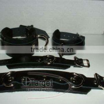 Leather Cuffs and Ankel Binder