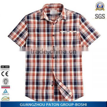 100% cotton fabric wholesale clothing mens shirts different colors available