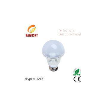 2014 fashion design hawksky led bulb light factory