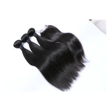 10inch - 20inch Front Lace Human Loose Weave Hair Wigs Yaki Straight