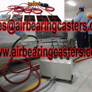 Air bearing moving system application