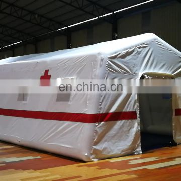 Customized inflatable temporary hospital tent for outdoor emergency
