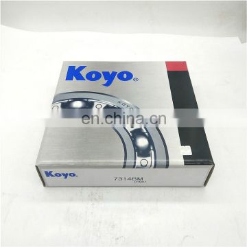 Original KOYO bearing 7314BM 70*150*35mm Angular contact ball bearings 7315BM