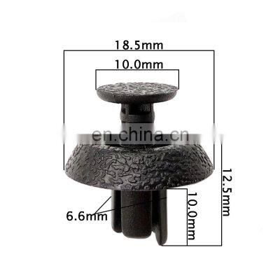 Hot Sale 100PCS Car Fastener 90467-07211 Bumper Radiator Cover and Grille Push-Type Retainer Plastic Fixed Clips