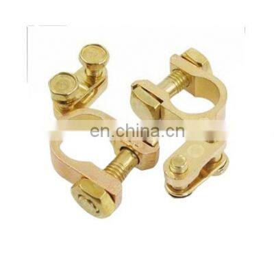 JZ  Copper Brass Battery Terminal Types Adapter with Plastic Cover