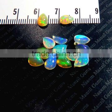 Ethiopian Opal 7x5 mm pear cabochon