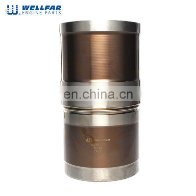 3919937 Wellfar Factory New DongFeng truck engine Cylinder Liner For Cummins 6CT 6C Engine 3919937