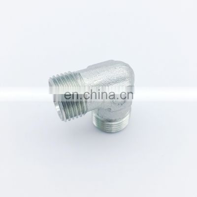 High quality galvanized steel hydraulic fittings male connector pipe fitting