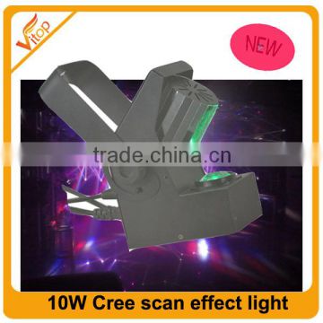 Guangzhou factory 15w led scanner light/double head led scanner Stage Light