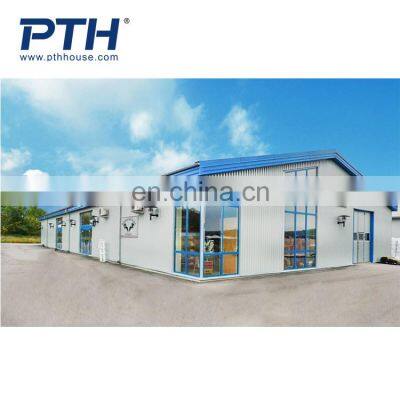 Low Cost Prefabricated Double-C Steel Structure Warehouse High Quality Durable Construction