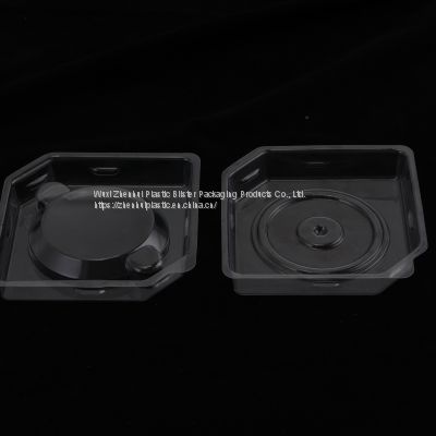 transparent vacuum forming blister trays packaging double blisters