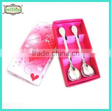 Cheap stainless steel spoon indian wedding return gift                        
                                                Quality Choice