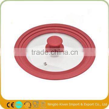 Silicone Glass Pan Pot Lid