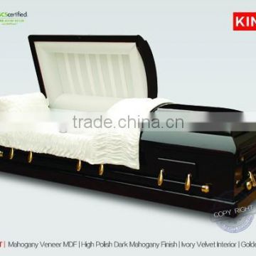 PRESIDENT tranquil products china wood ataudes and casket