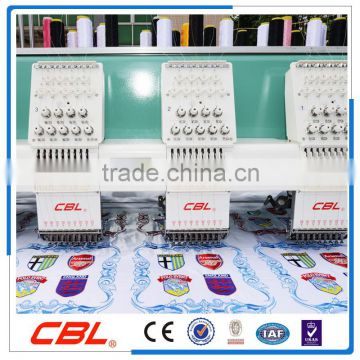 Cheap price and regular speed 6 heads flat computerized embroidery machine