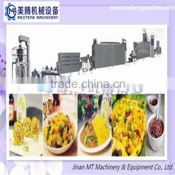 Automatic nutrition puffed rice machinery production line