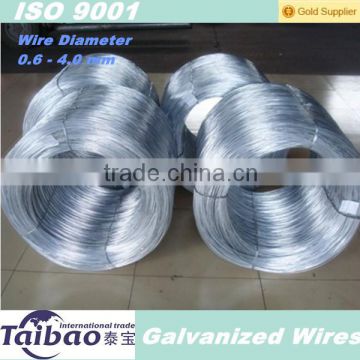 22 Gauge Galvanized steel binding wire for construction material