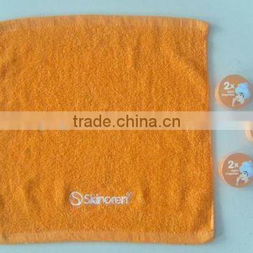 plain dyed compressed towel/comphelled towel/gift towel