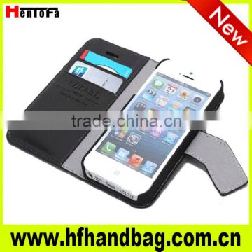 Hot selling wallet case for Iphone5