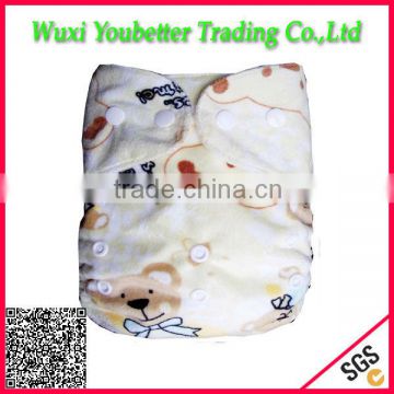 Economic Print Cloth Diaper Reusable Cloth Diaper Washable
