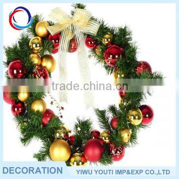 Factory Main Products decorated christmas wreath