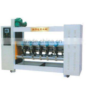 Carton box making machine Thin blade slitter scorer(Electric blade adjustment and electric scoring)