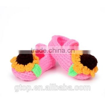 Wholesale Baby Handmade Crochet Shoes Supplier for 1-10 months old S-0041