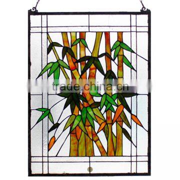 TW1824056, W18"H24" tiffany panel, hanging panel, tiffany windows, stained glass panel, stained glass windows