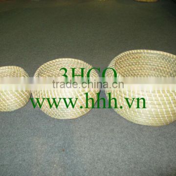 2015 New Product Seagrass Basket For Home Decoration And Furniture