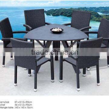 Soho PE Wicekr outdoor dining set