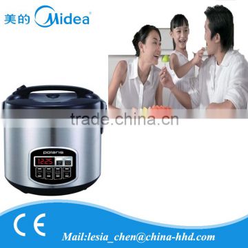 2016 Hot Sale Midea electric Muti-Function LED 5L industrial slow Rice Cooker