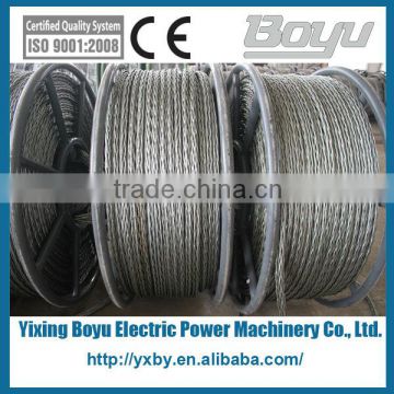 High strength anti twist electrical pull rope