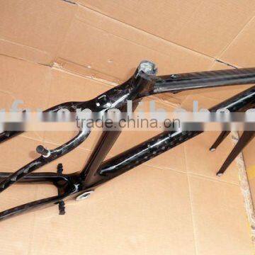 Carbon fiber CX bicycle frameset&700c carbon bike frame& cyclo cross FM058