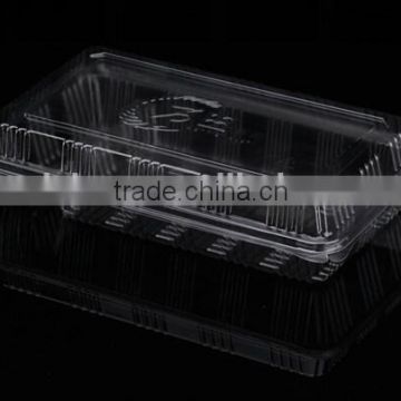 clear food sushi packaging box
