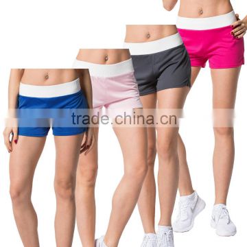 Good quality womens fitness running shorts Woman Fitness clothes Outdoor Quick-drying shorts
