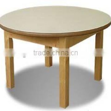 School Child Wooden Table (Round Wooden Table)