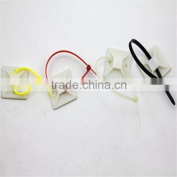 Factory supplier newest custom design self-adherive wire mounting bast cable tie mount with good offer